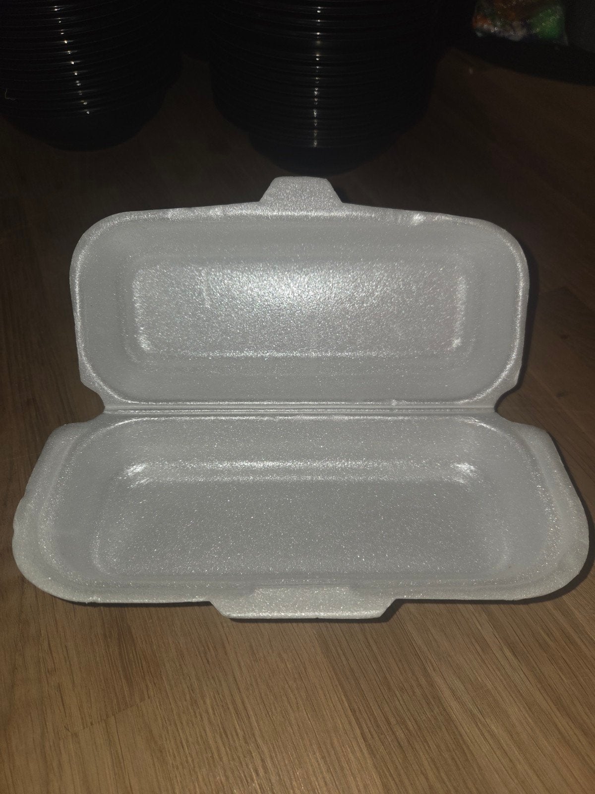 625x (ongeveer) Piepschuim Voedselcontainers - Nieuw in Verp, Ophalen of Verzenden, Nieuw