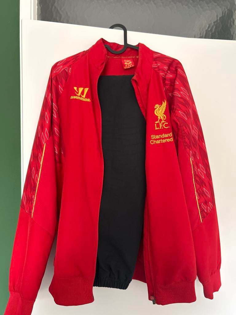 Liverpool Trainingspak - Warrior - Maat L, Maat 52/54 (L), Ophalen of Verzenden, Zo goed als nieuw, Voetbal
