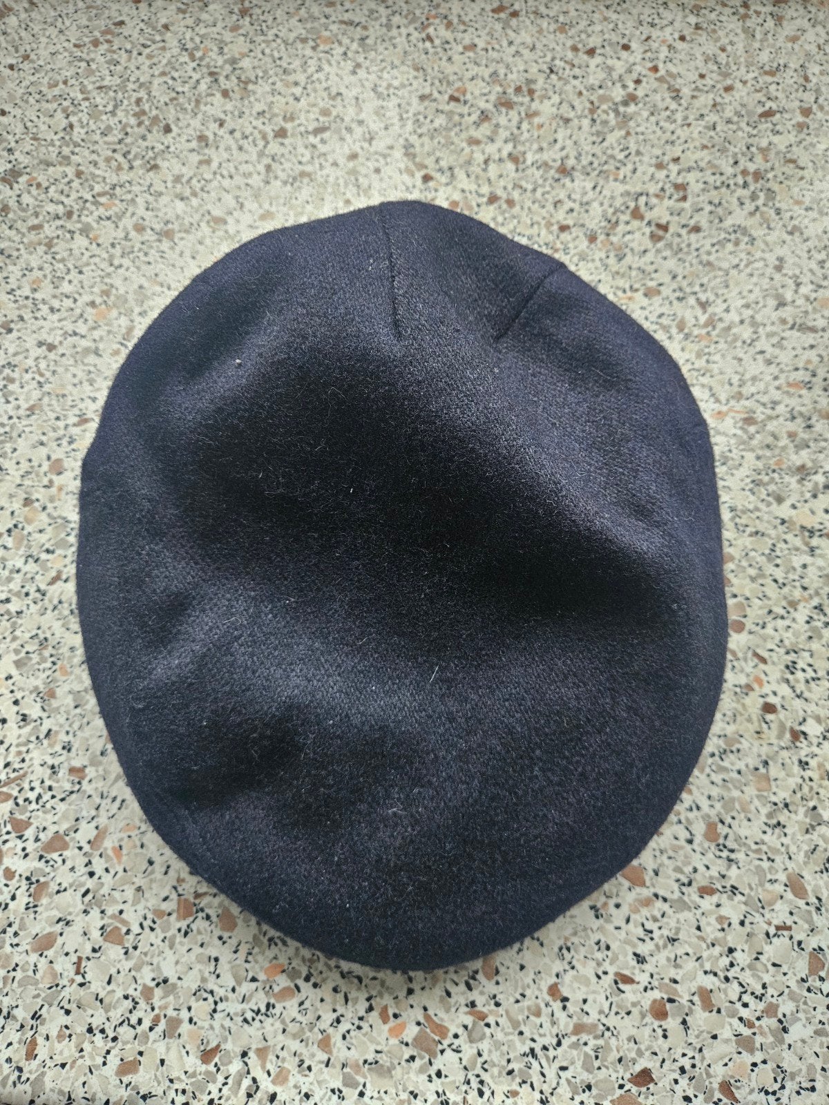 Donkerblauwe Lipodo Flatcap - Maat 59, Kleding | Heren, Ophalen of Verzenden, Zo goed als nieuw, Lipodo, Pet