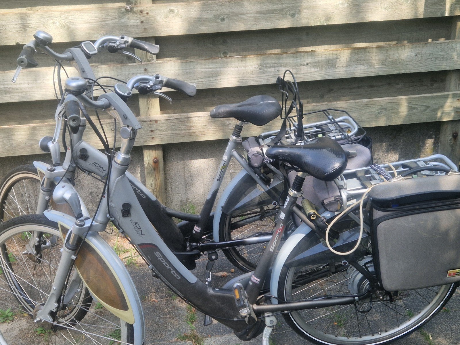Sparta ION 2 elektrische fietsen met 9 Ah extra accu accu, Fietsen en Brommers, Elektrische fietsen, Ophalen, Sparta, Gebruikt