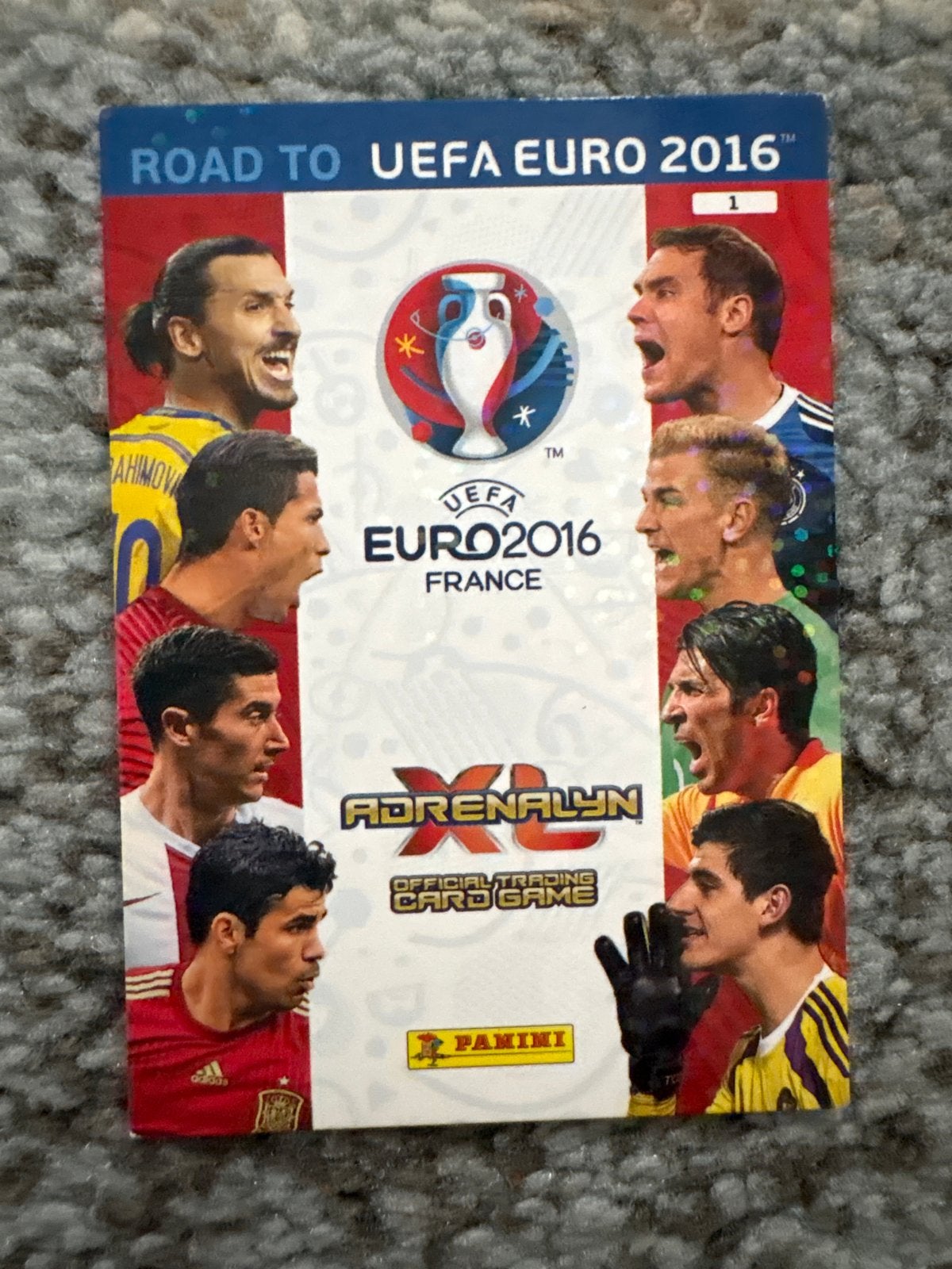 Panini Adrenalyn XL UEFA Euro 2016 Spelerskaart, Ophalen, Gebruikt, Buitenlandse clubs, Spelerskaart