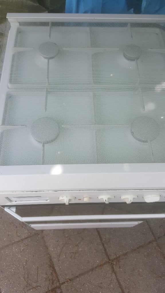 gasfornuis, Witgoed en Apparatuur, Ophalen, Gebruikt, 4 kookzones, Gas