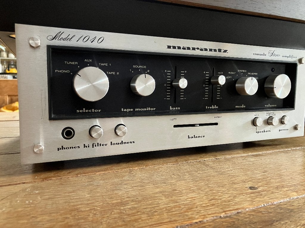 MARANTZ Versterker Model 1040, Audio, Tv en Foto, Versterkers en Receivers, Marantz, Gebruikt, Ophalen of Verzenden, Minder dan 60 watt