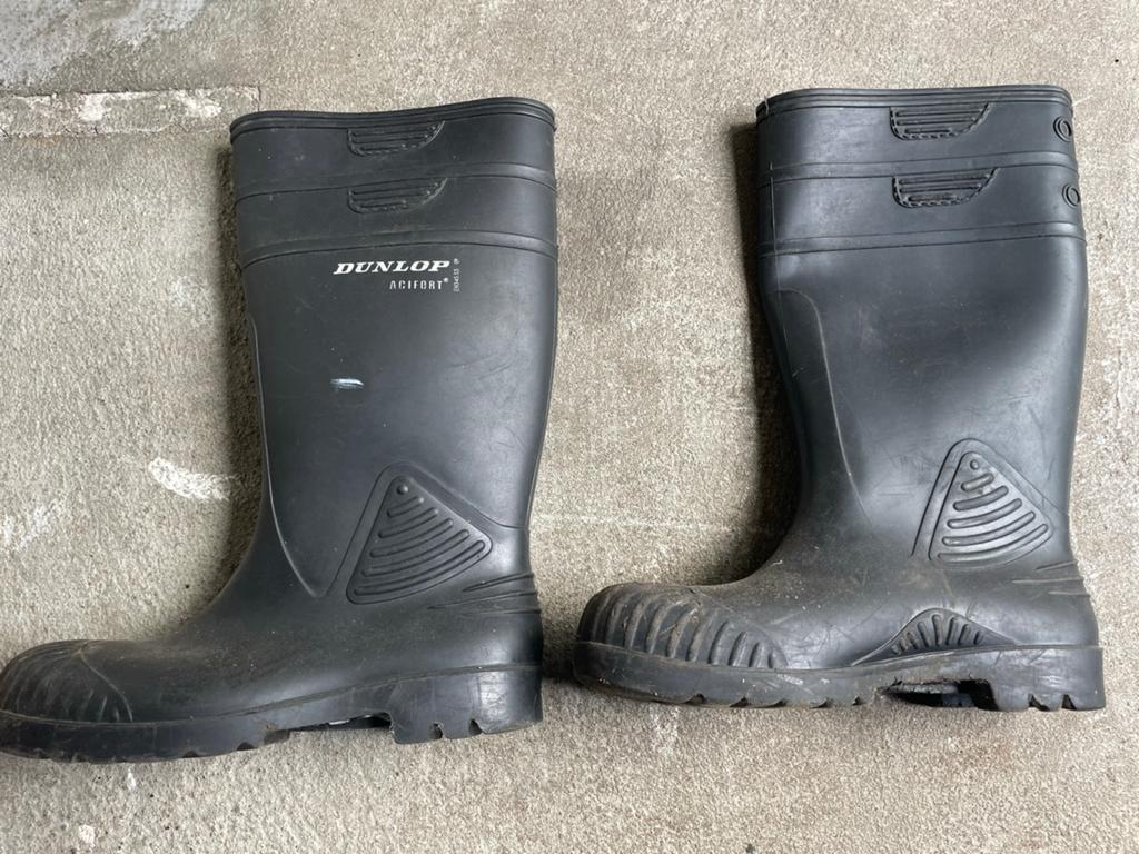 Dunlop Acifort werklaarzen - Maat 41, Ophalen of Verzenden, Gebruikt, Heren, Laarzen