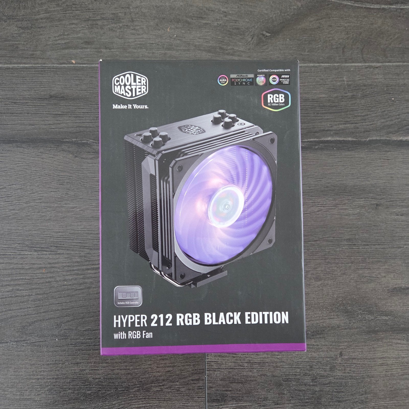 Cooler Master Hyper 212 RGB CPU Cooler NIEUW, Ophalen of Verzenden, Nieuw, Luchtkoeling