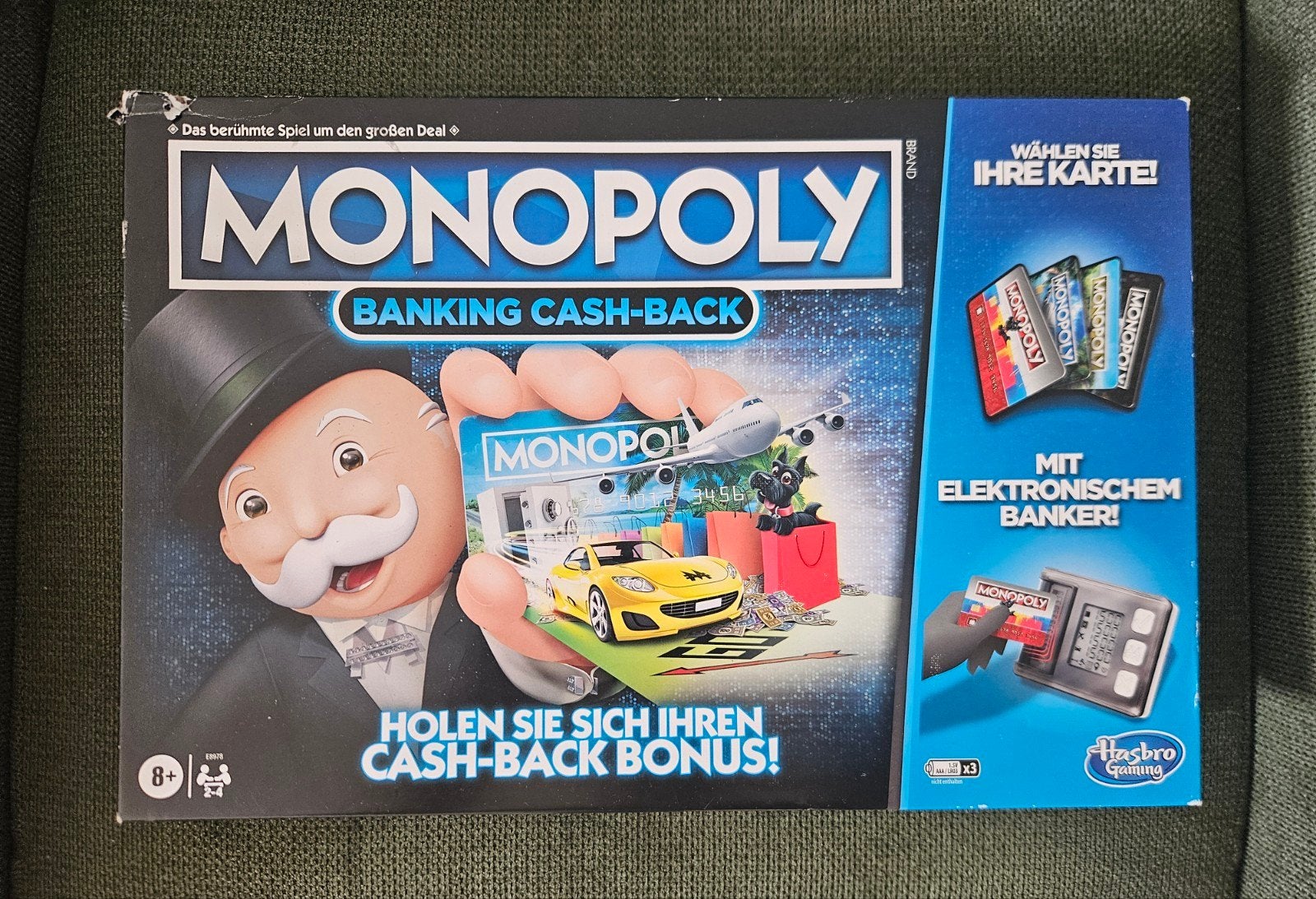 Monopoly Banking Cash-Back - Elektronisch (Duits), Hobby en Vrije tijd, Gezelschapsspellen | Bordspellen, Drie of vier spelers