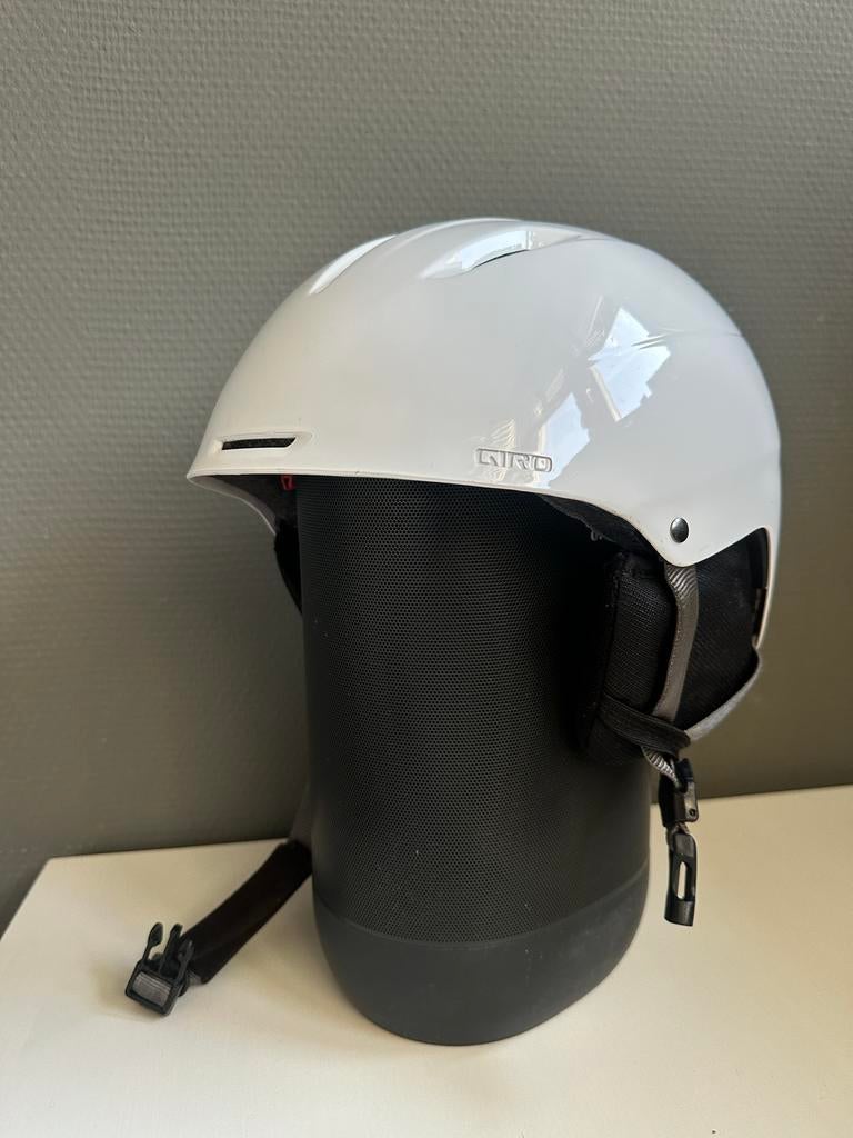 Giro Skihelm Wit - Comfortabele en Veilige Skihelm, Sport en Fitness, Skiën en Langlaufen, Gebruikt, Overige typen, Skiën, Overige merken