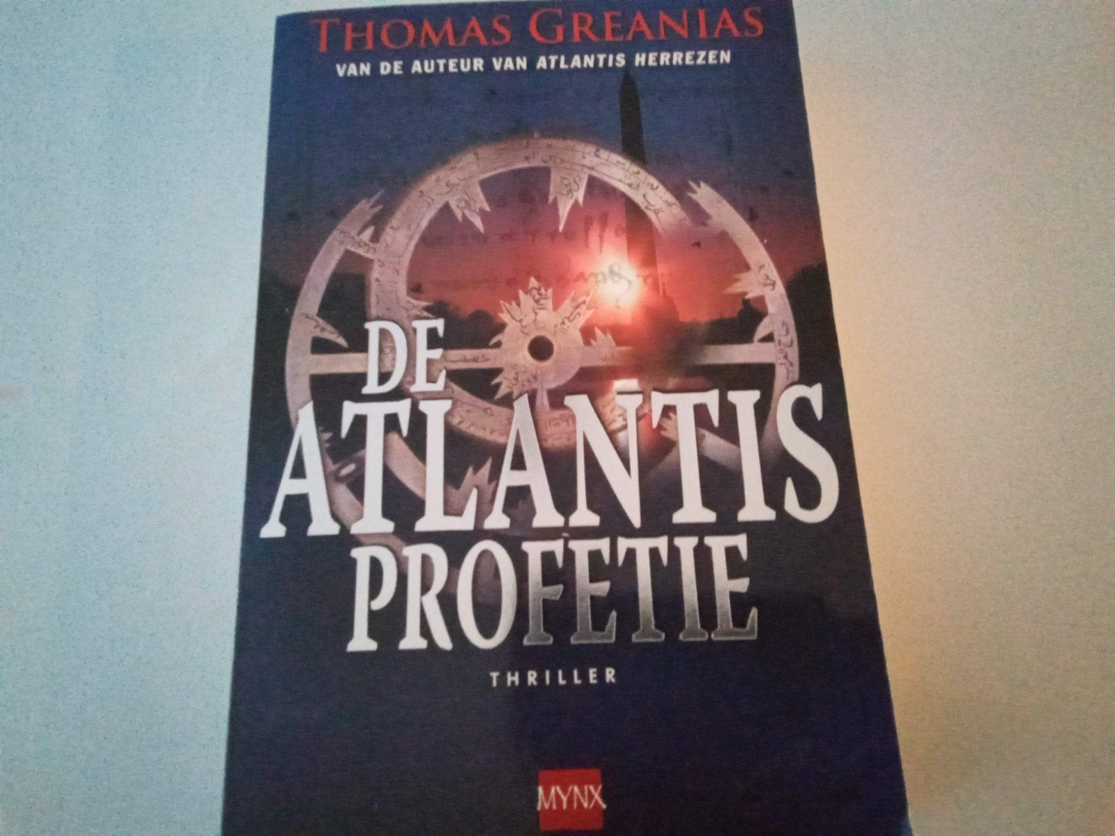 De Atlantis Profetie ( Thomas Creanias ( Thriller, Boeken, Ophalen of Verzenden, Zo goed als nieuw