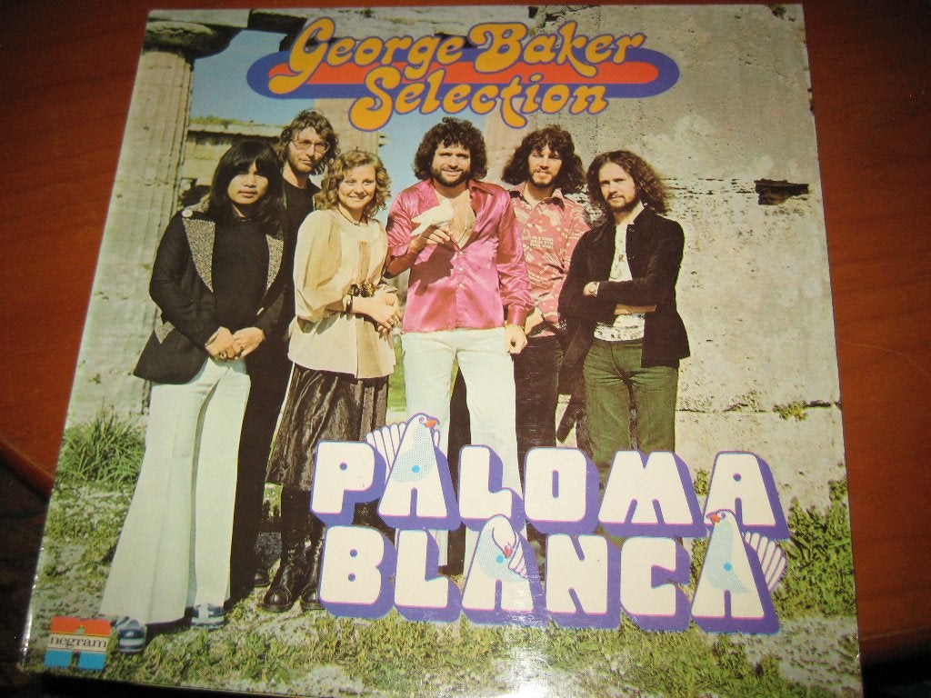 LP, George Baker Selection: La Paloma blanca, Cd's en Dvd's, Ophalen of Verzenden, Zo goed als nieuw, 12 inch