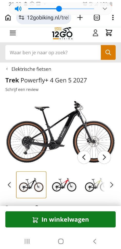 Trek powerfly mtb, Fietsen en Brommers, Fietsen | Mountainbikes en ATB, Ophalen, Hardtail, Heren, Zo goed als nieuw