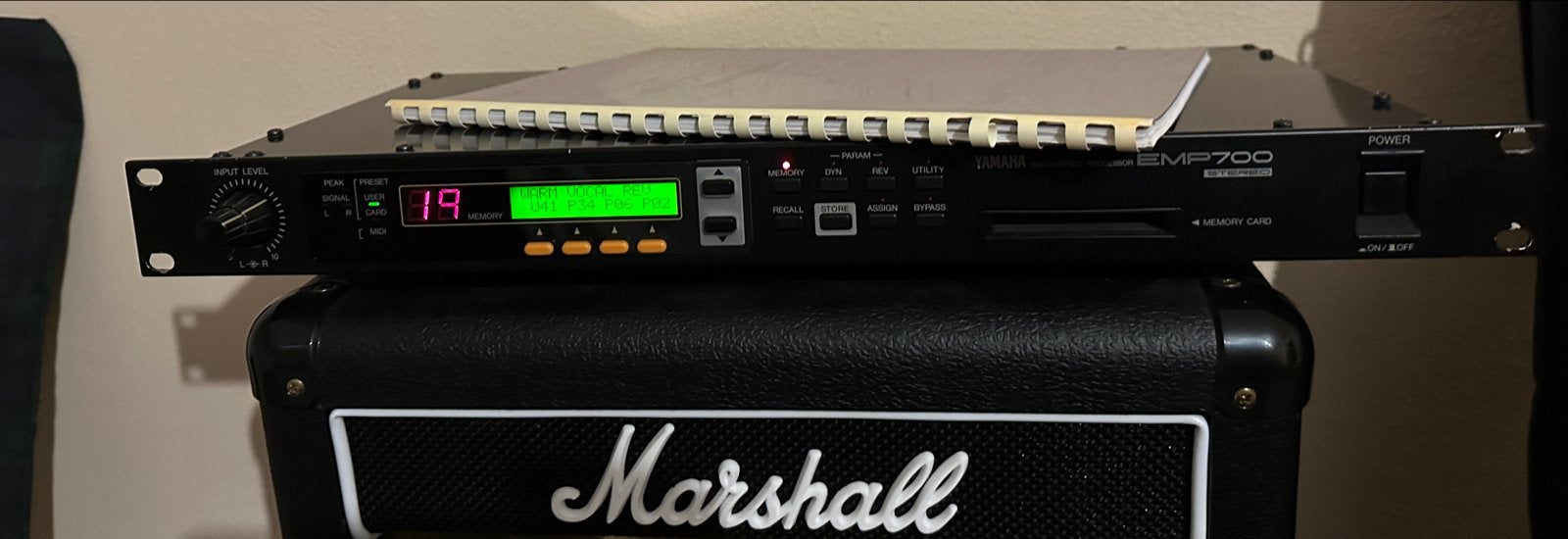 Yamaha EMP700 Multi-Effect Processor met Handleiding, Ophalen of Verzenden, Gebruikt, Multi-effect