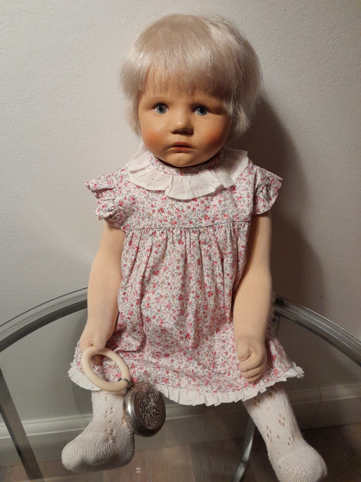 Käthe Kruse pop "Du Mein" 50 cm, jaren '80, Verzenden