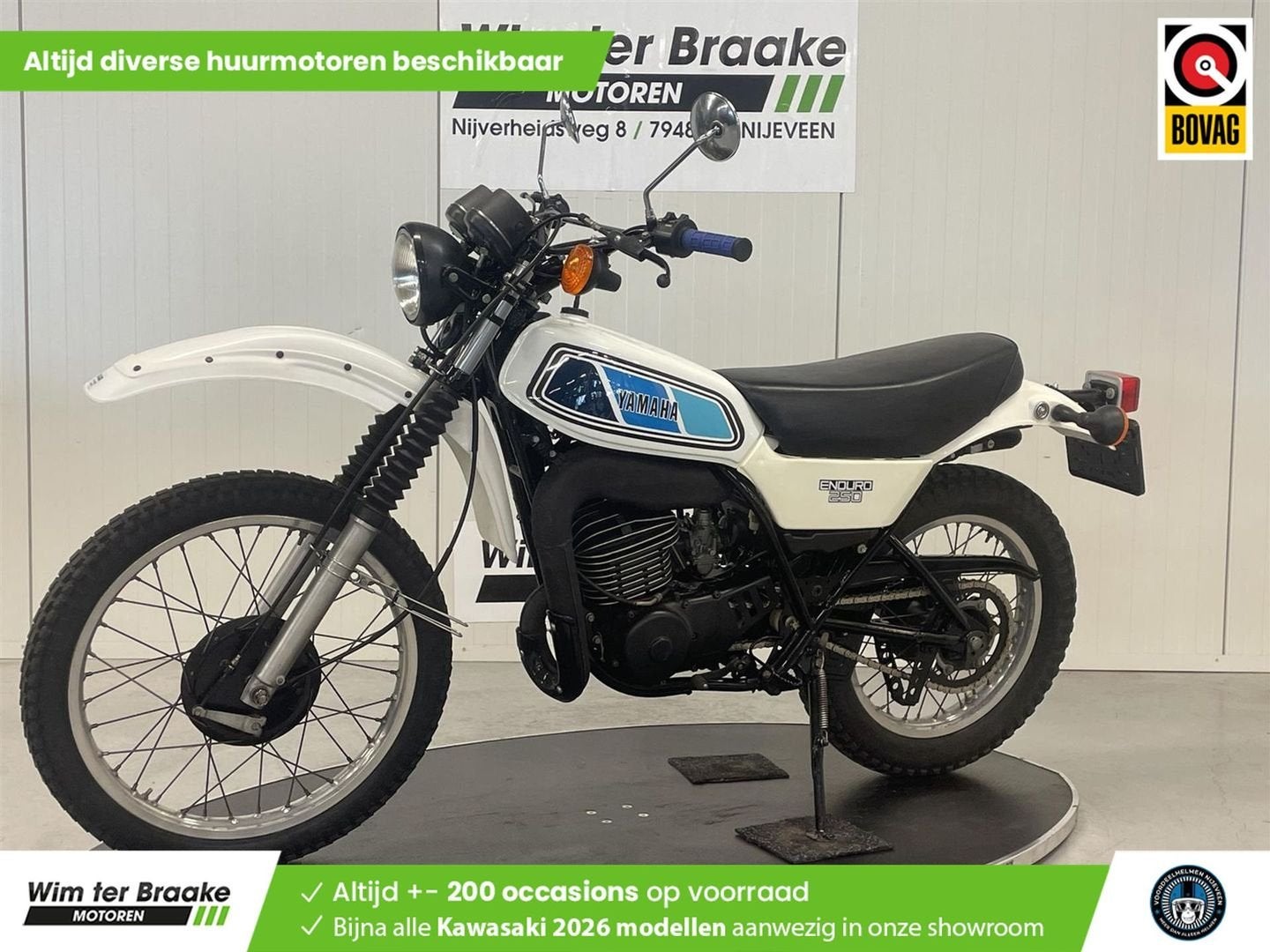Yamaha DT-250 MX (bj 1981), Motoren, 246 cc, Bedrijf, Onbekend, Overig