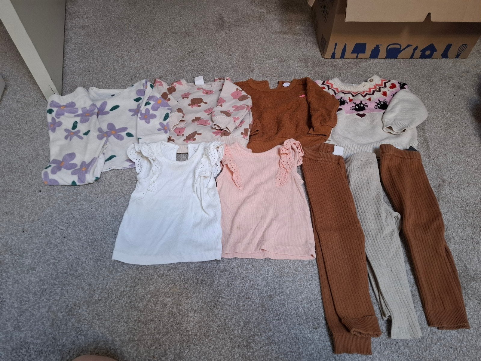 Meisjes pakket hema, Ophalen of Verzenden, Gebruikt, Maat 74