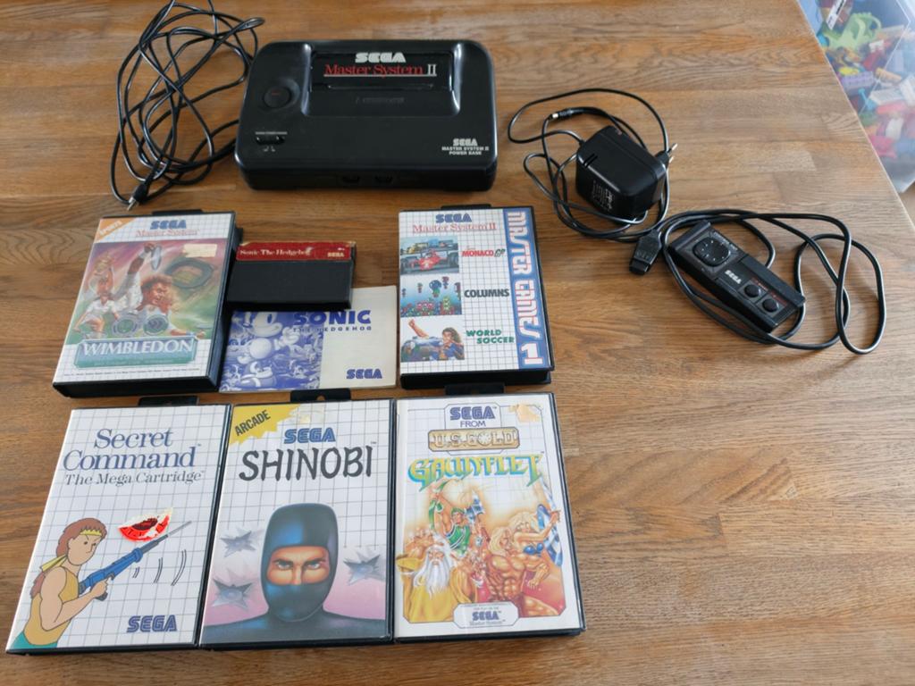 Sega master system 2 met 7 spellen, Spelcomputers en Games, Spelcomputers | Sega, Master System, Ophalen of Verzenden, Met 1 controller