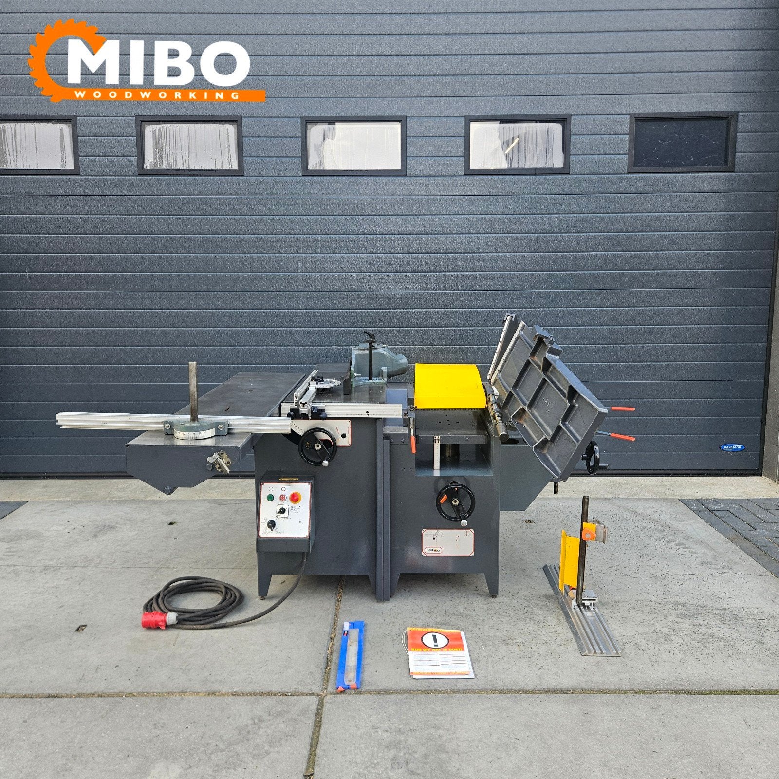 Robland toolmax combinatiemachine 5voudig ***, 70 mm of meer, Overige typen, Ophalen of Verzenden, Zo goed als nieuw
