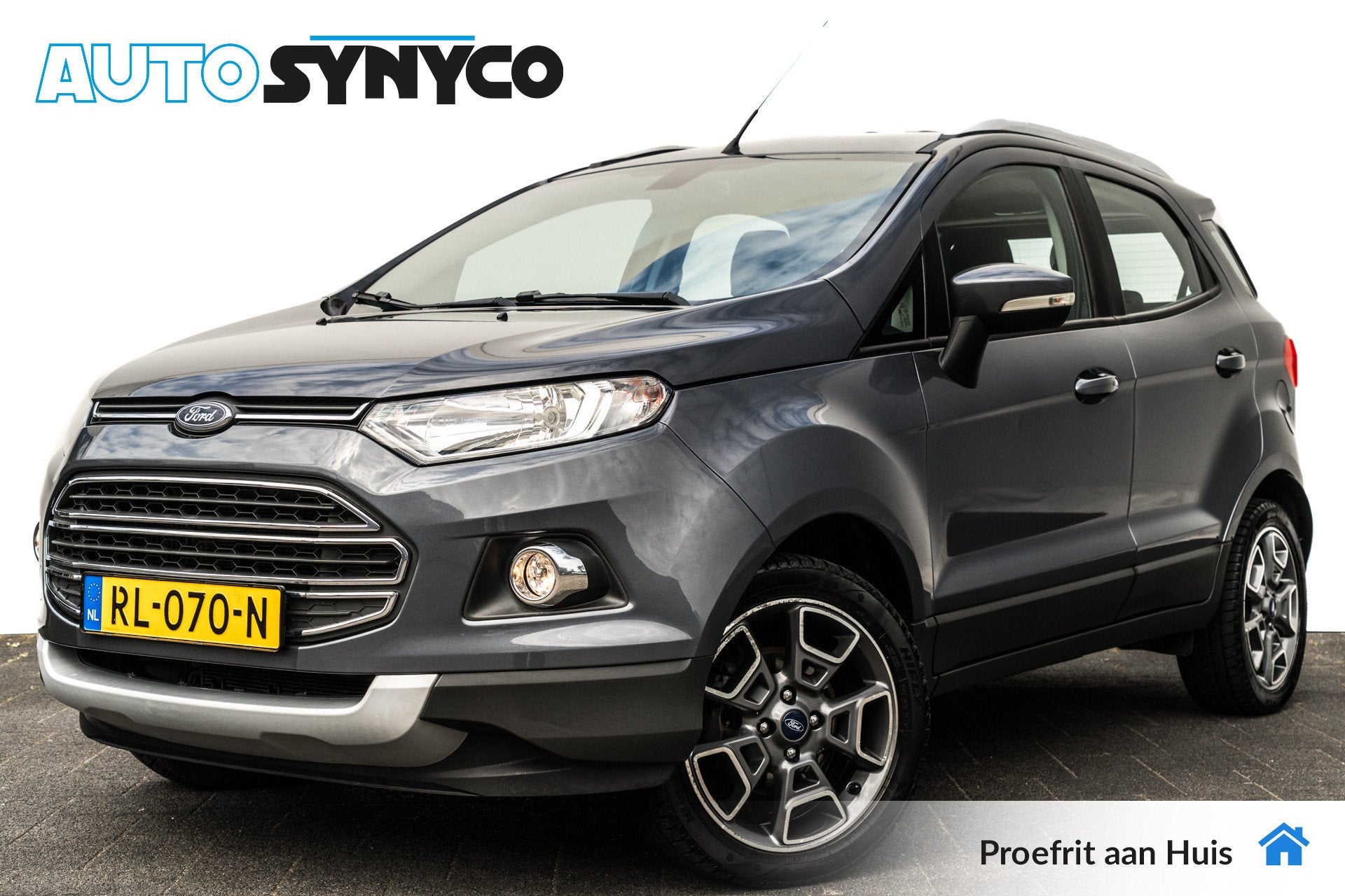 Ford EcoSport 1.0 125 PK EcoBoost Titanium | Keyless | Clima, Auto's, Automatische klimaatregeling, Gebruikt, Ecosport, Met garantie (alle)