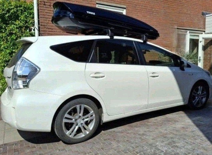 TE HUUR: Thule XXL Glossy Black Motion 900 Dakkoffer, Auto diversen, Ophalen, Zo goed als nieuw
