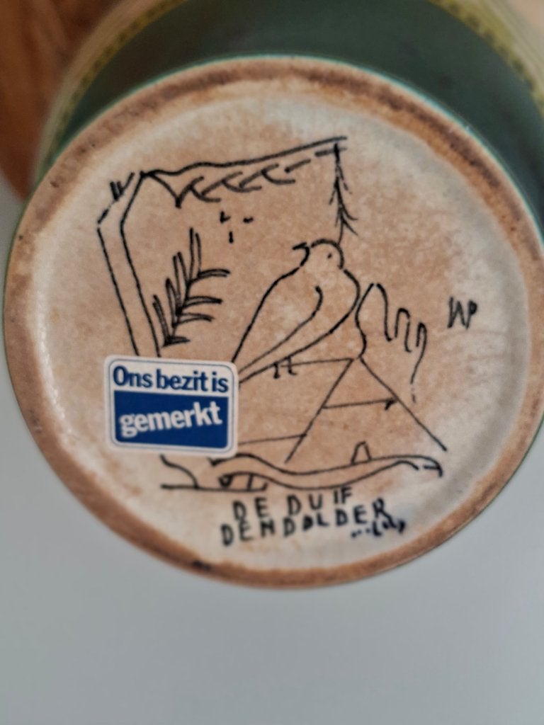 Antieke Hollandse plateel kan, Antiek en Kunst, Ophalen of Verzenden