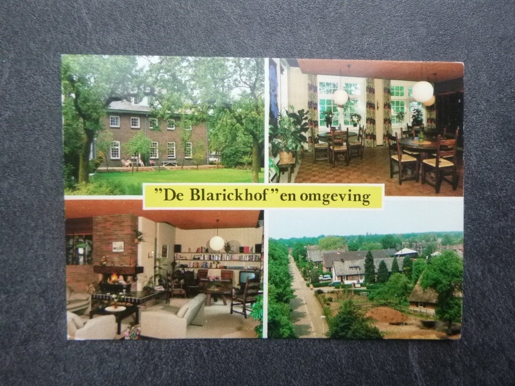 Blaricum, de Blarickhof en omgeving/interieur 1979, Verzenden, 1960 tot 1980, Gelopen, Noord-Brabant