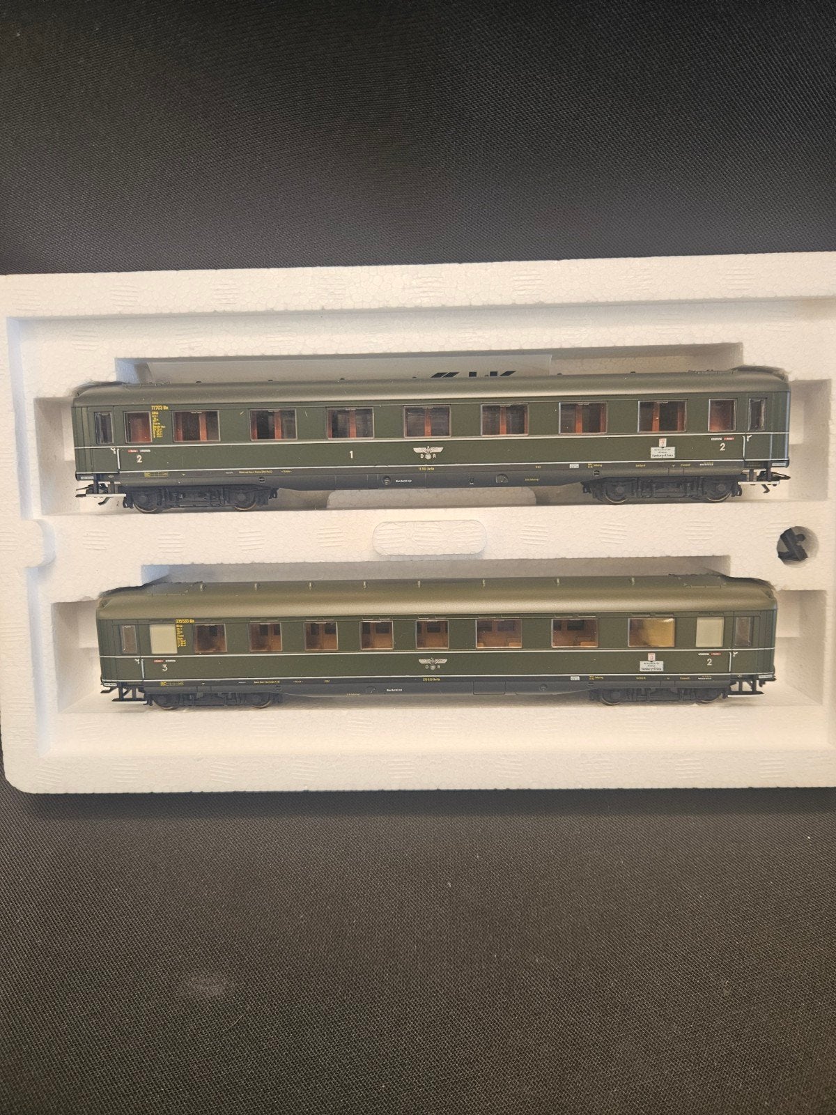 Märklin H0 Sneltreinrijtuigen Set "Berlin-Hamburg" 43259, Hobby en Vrije tijd, Modeltreinen | H0, Zo goed als nieuw, Wagon, Wisselstroom