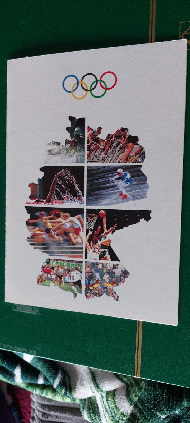 Olympische spelen kaart, Ophalen of Verzenden, 1980 tot heden, Ongelopen, Sport en Spel