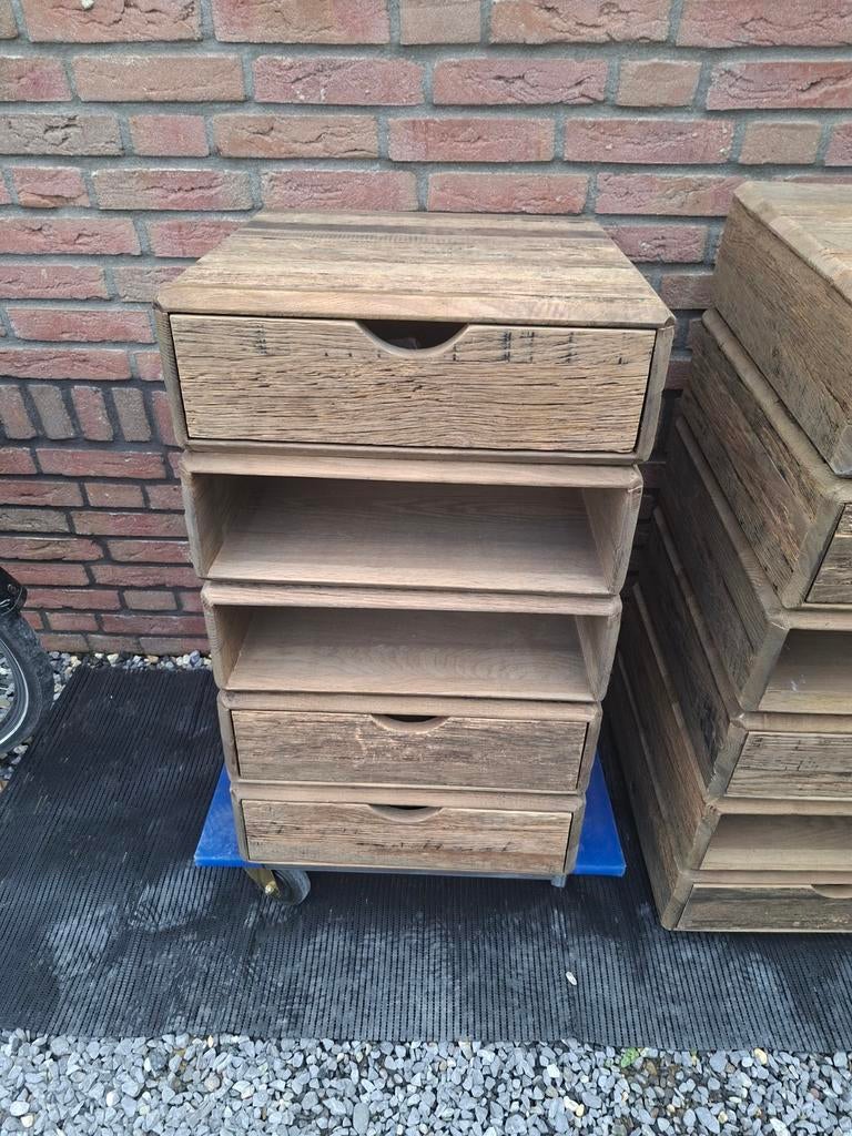 Ladenkast Dylan Chest of Drawers van Riviera Maison, Ophalen, Eikenhout, 50 tot 100 cm, Zo goed als nieuw