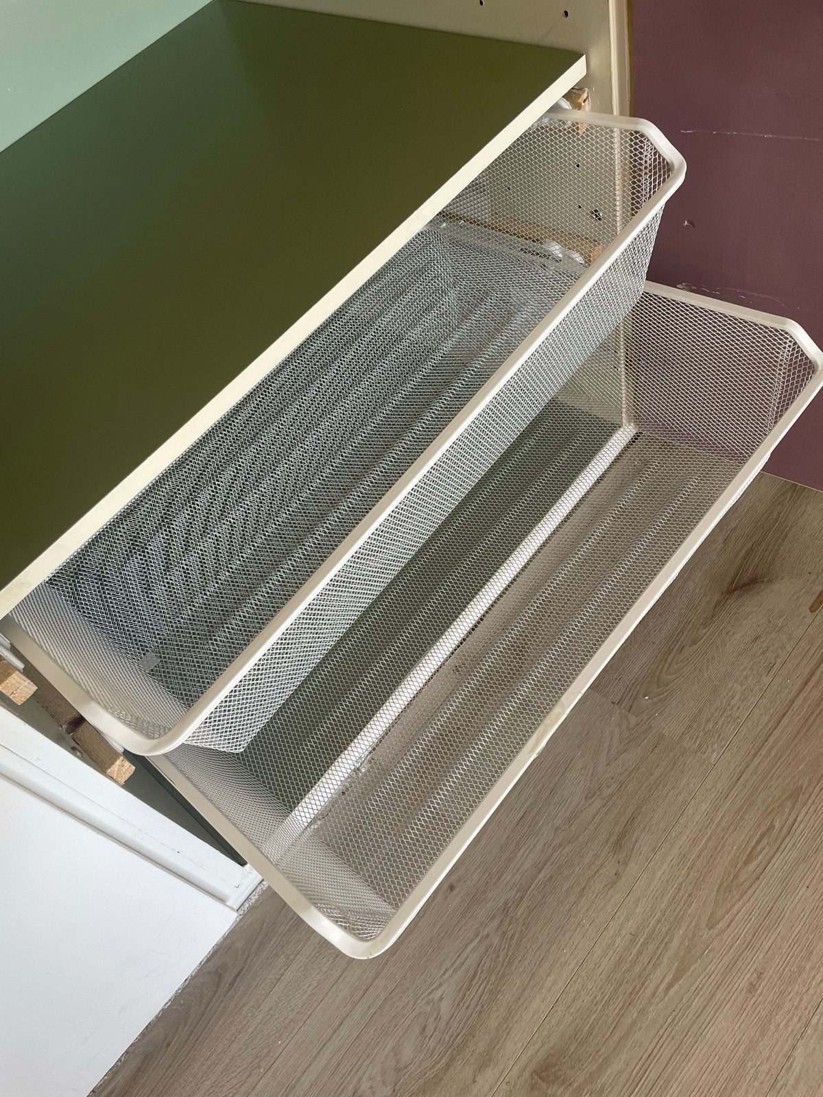 IKEA Uittrekbare Draadmanden (2 stuks), Ophalen, Gebruikt