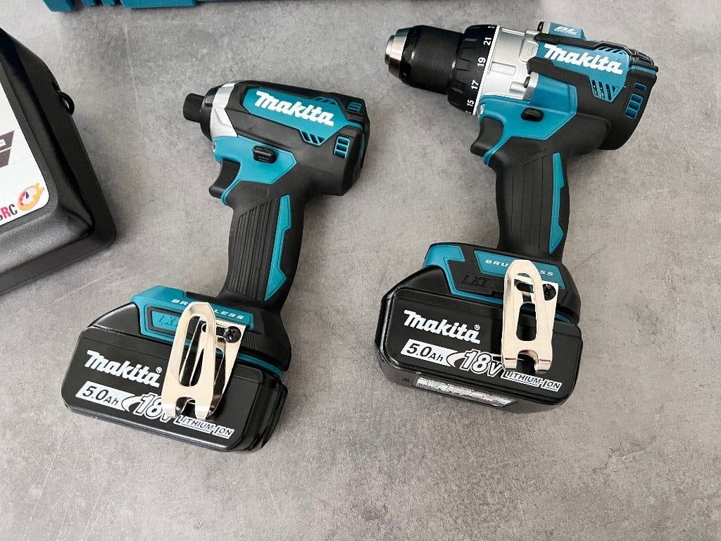 MAKITA DLX2507TJ 18V 5.0Ah ACCU KLOP- BOORMACHINE + SLAGTOL, Ophalen of Verzenden, Nieuw, Overige typen