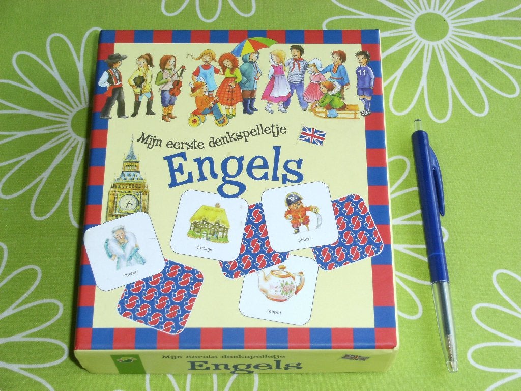 Mijn eerste denkspelletje Engels - Engelse woordjes leren, Ophalen of Verzenden, Zo goed als nieuw, Taal en Lezen