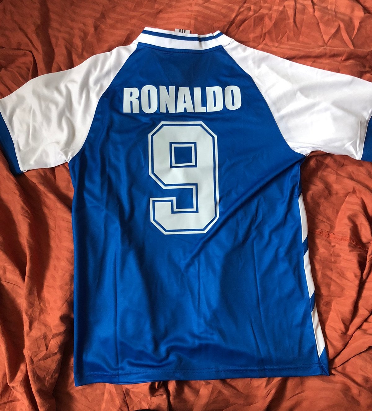 Ronaldo PSV Retro voetbalshirt maat M, Verzamelen, Ophalen of Verzenden, Zo goed als nieuw, PSV, Shirt