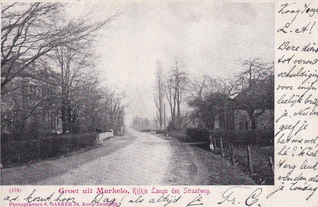 Markelo, 1901., Verzenden, Voor 1920, Gelopen, Overijssel