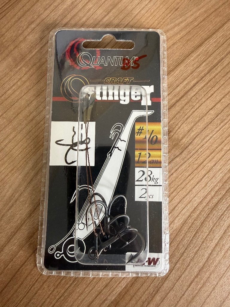 Quantum Craft Stinger #1/0 – 12 cm – 23 kg (2 stuks), Overige typen, Nieuw, Ophalen of Verzenden, E