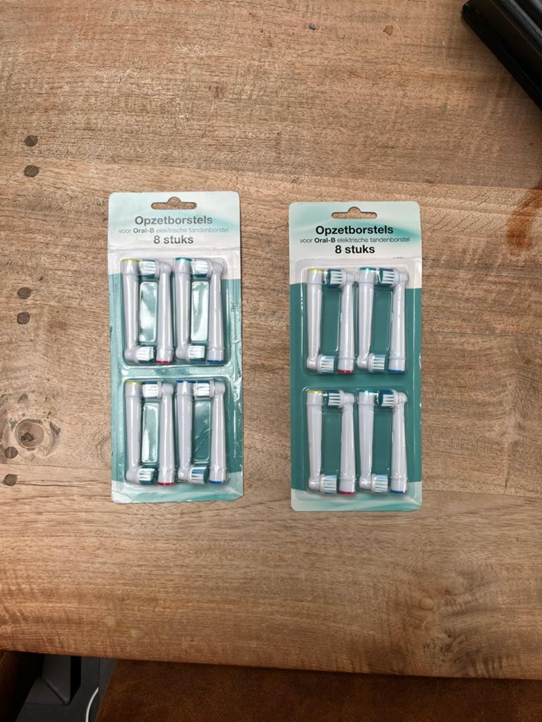 Gloednieuwe opzetborsteltjes voor oral b., Ophalen of Verzenden, Nieuw, Tandenborstel