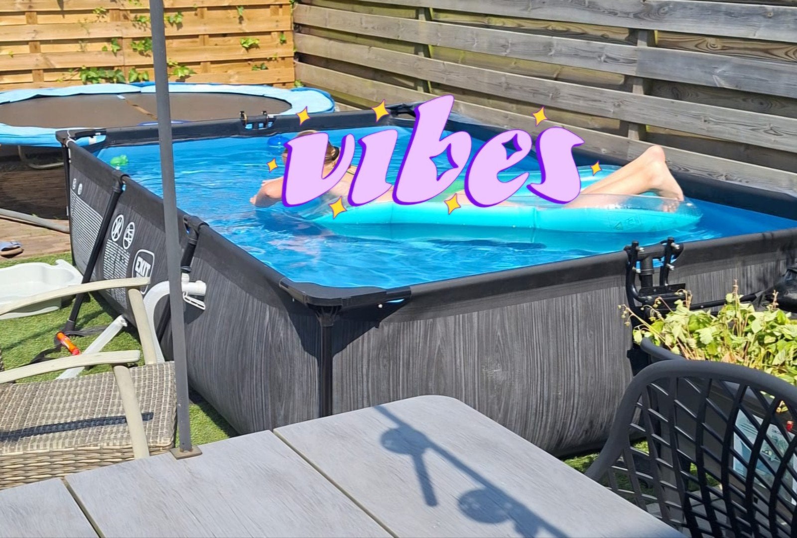 Zwembad, Tuin en Terras, Ophalen, Minder dan 80 cm, Opzetzwembad, Rechthoekig