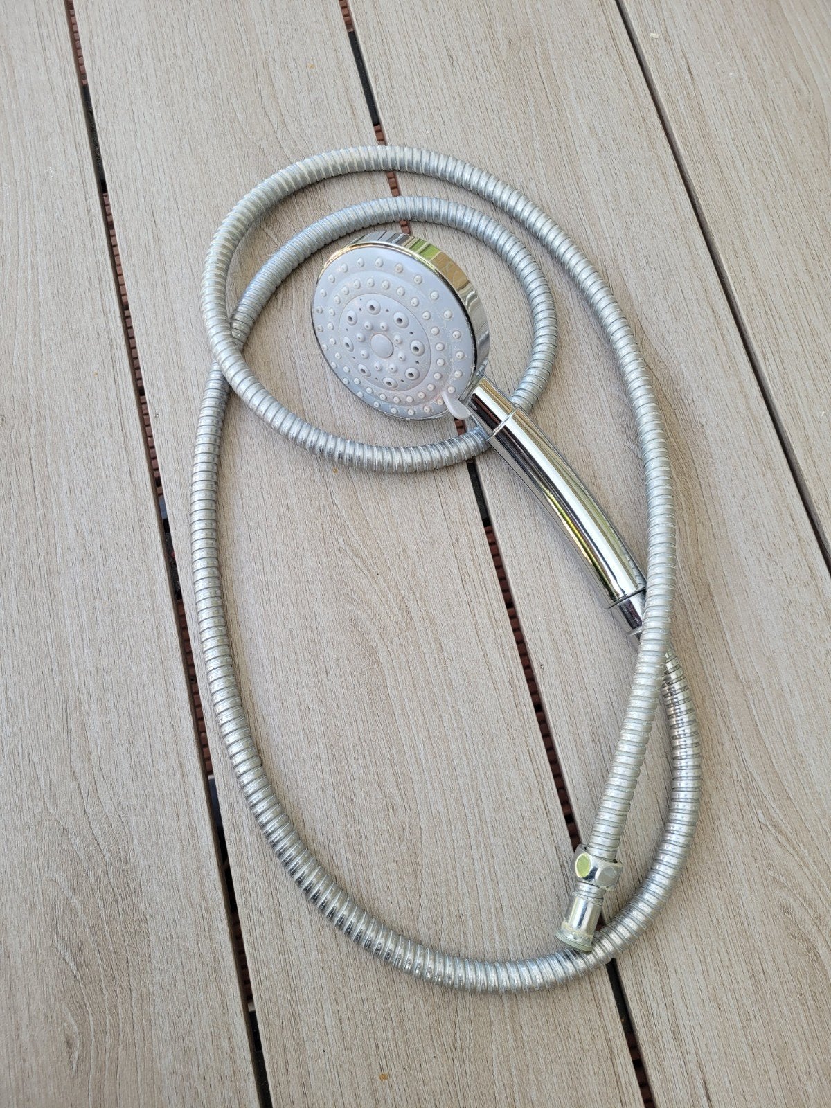 Douchekop met slang, Ophalen of Verzenden, Zo goed als nieuw, Chroom, Douche