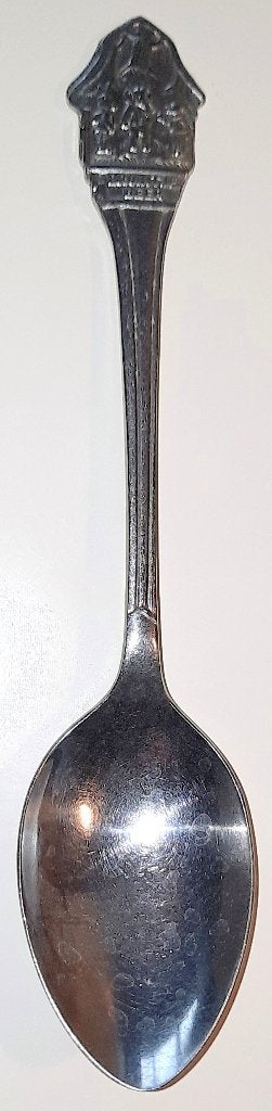 Kinder eetlepel. Bruintje Beer., Verzilverd, Ophalen of Verzenden, Zo goed als nieuw, Metaal