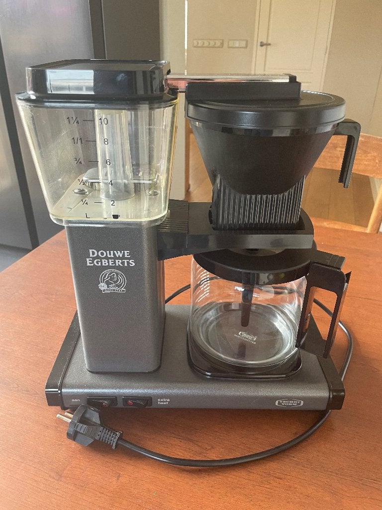 Moccamaster koffiezetapparaat DE, Ophalen, Gebruikt, 10 kopjes of meer, Koffiemachine