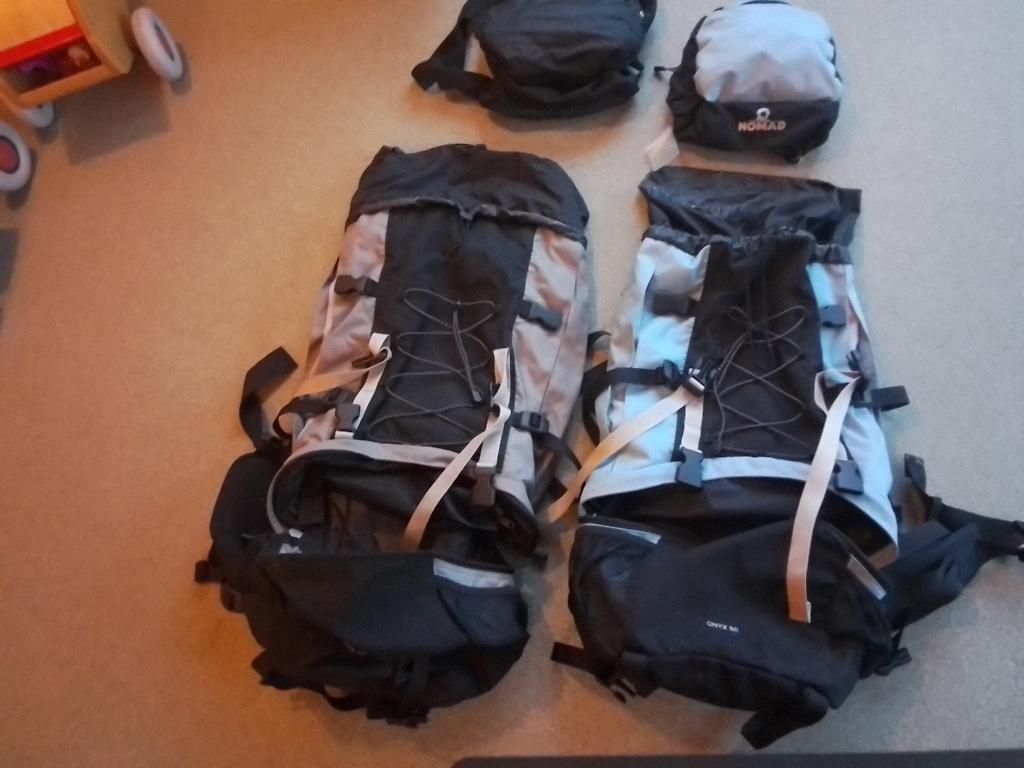 Nomad back pak rugzakken, Ophalen, Zo goed als nieuw, Overige typen