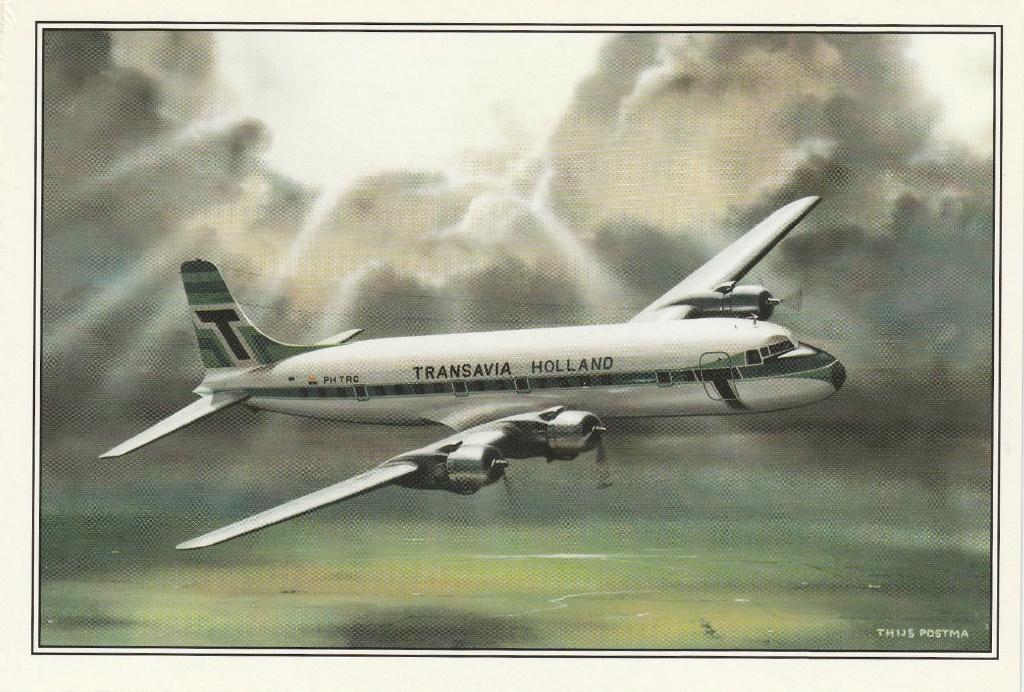 Transavia Wedstrijdkaart 1996 -, Verzamelen, Luchtvaart en Vliegtuigspotten, Ophalen, Nieuw, Kaart, Foto of Prent