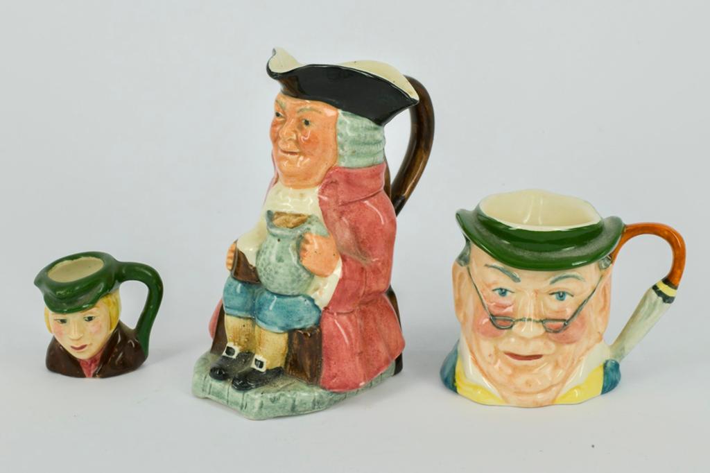 3 X ENGELSE TOBY JUG, Ophalen of Verzenden