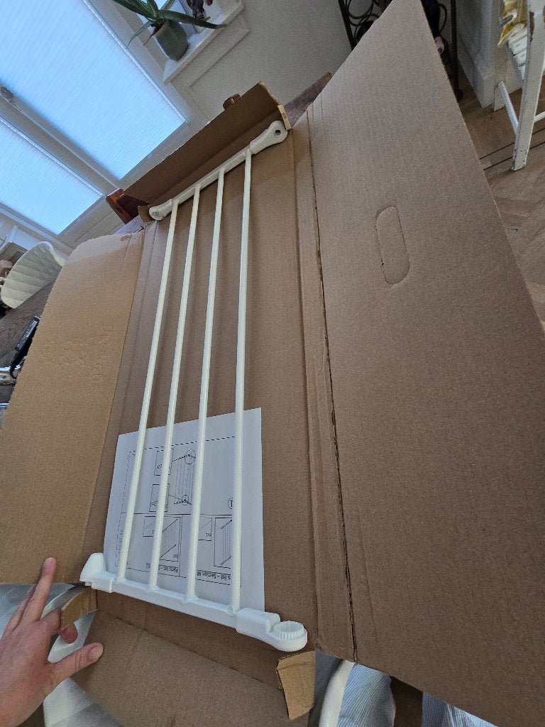 Nieuw Veiligheidshekje BabyDan 33 cm Verlengstuk, Nieuw, Ophalen of Verzenden, Klemhekje, Metaal of IJzer
