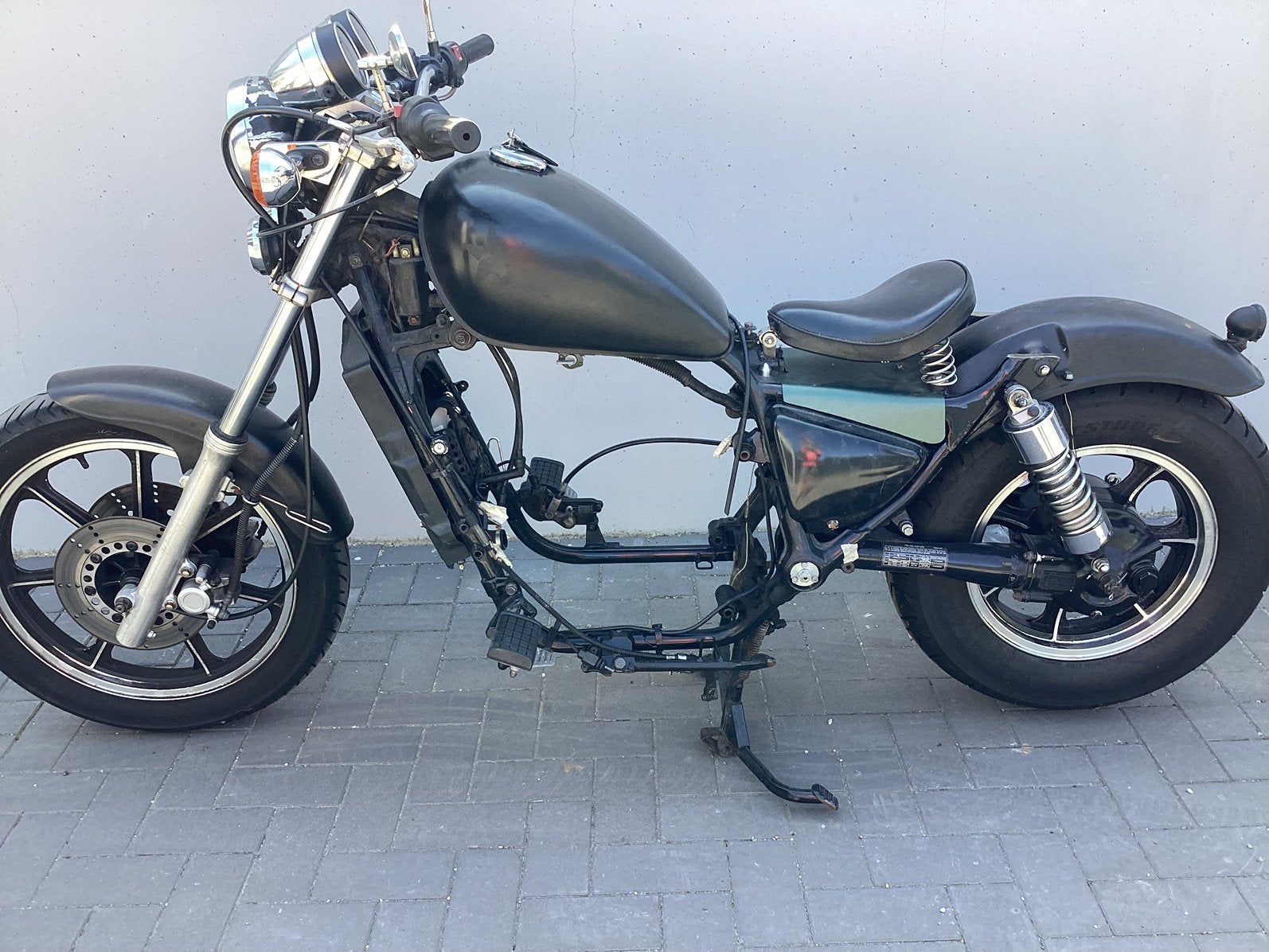 VN 750 frame + losse motor, Ophalen, Gebruikt