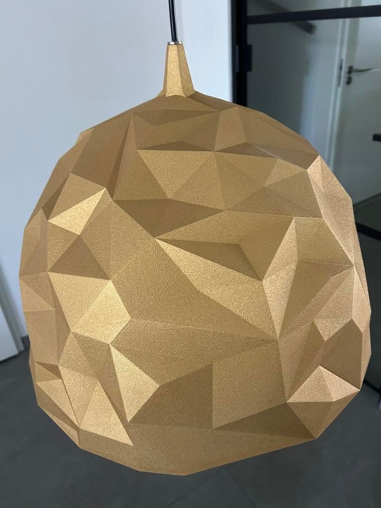Foscarini diesel rock design gouden hanglamp, Ophalen, Zo goed als nieuw