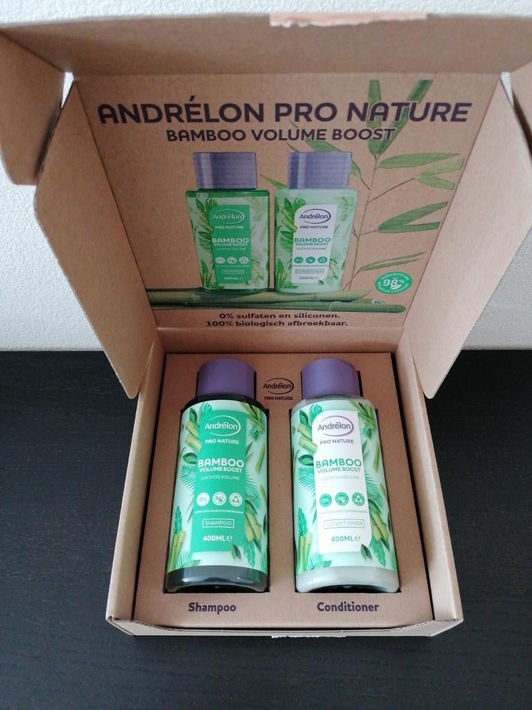 Andrélon Pro Nature Bamboo volume boost, Ophalen of Verzenden, Nieuw, Shampoo of Conditioner