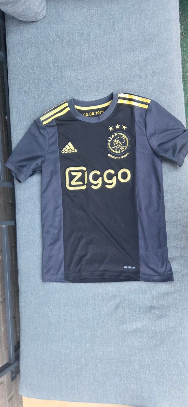 Ajax 2020/21 Derde Shirt - 50 Jaar Europa Cup I Jubileum, Zwart, Nieuw, Overige maten, Ophalen of Verzenden