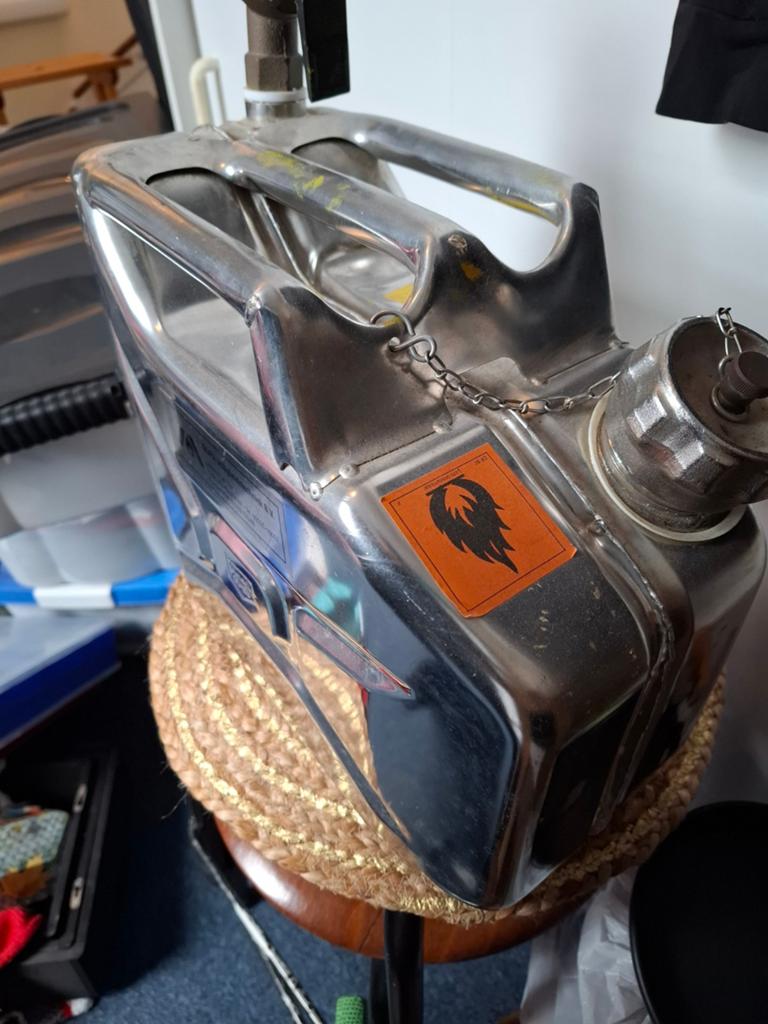 RVS Jerrycan 10 Liter - Duurzaam en Veilig, Ophalen of Verzenden