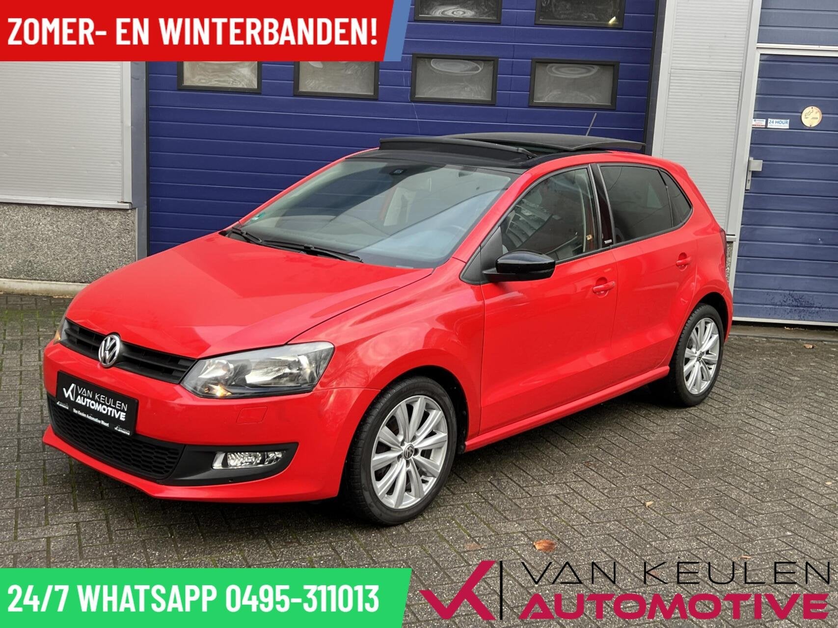 Volkswagen Polo 1.4-16V Style l Open-dak l 1e eigenaar!, Auto's, Voorwielaandrijving, 970 kg, 86 pk, 4 cilinders