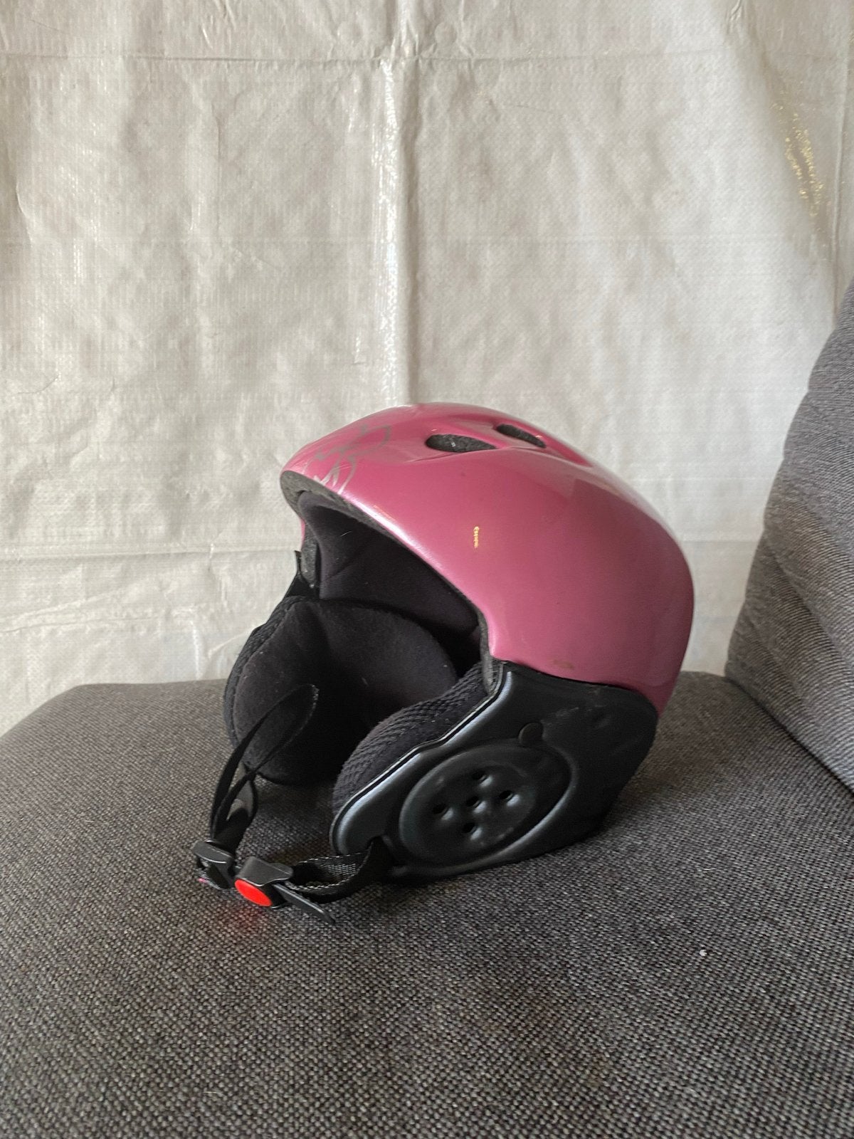 Roze kinder skihelm maat 48 (2-4 jaar), Ophalen of Verzenden, Gedragen, Overige typen
