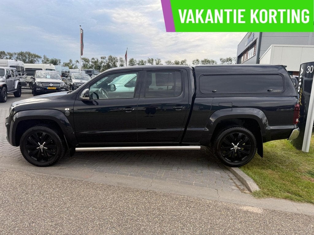 Volkswagen Amarok 3.0 TDI 4Motion DC Aventura V6 258Pk 5Pers, Gebruikt, Zwart, Bedrijf, Diesel